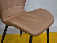 Stoel phoenix brown pu (4x) - afbeelding 3 van  8