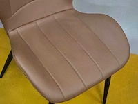 Stoel phoenix brown pu (4x) - afbeelding 4 van  8