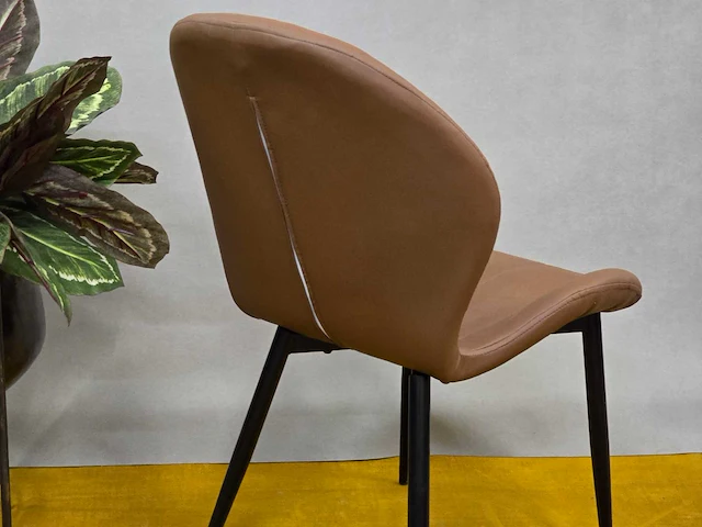 Stoel phoenix brown pu (4x) - afbeelding 6 van  8