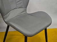 Stoel phoenix grey pu (4x) - afbeelding 3 van  7