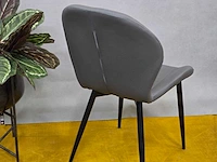 Stoel phoenix grey pu (4x) - afbeelding 6 van  7