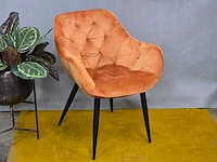 Stoel sarah orange fabrics (6x) - afbeelding 1 van  5