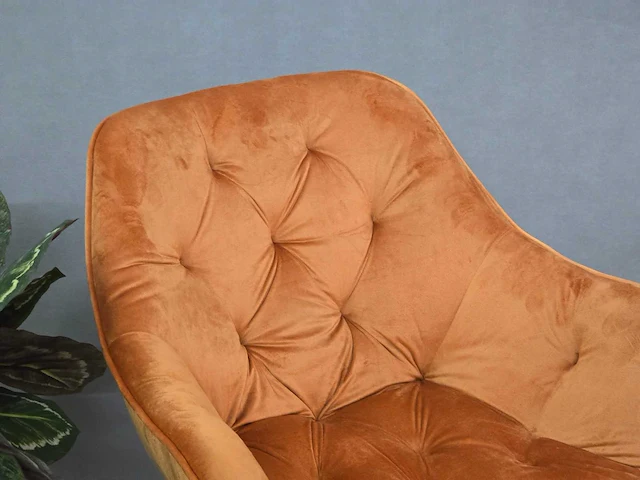 Stoel sarah orange fabrics (6x) - afbeelding 2 van  5