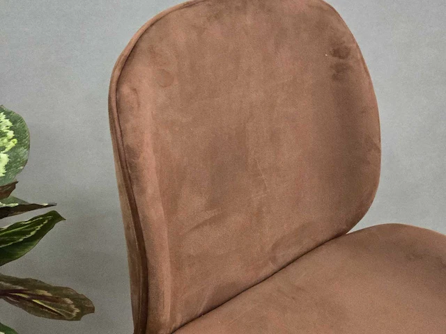 Stoel tessa brown fabrics (4x) - afbeelding 2 van  5