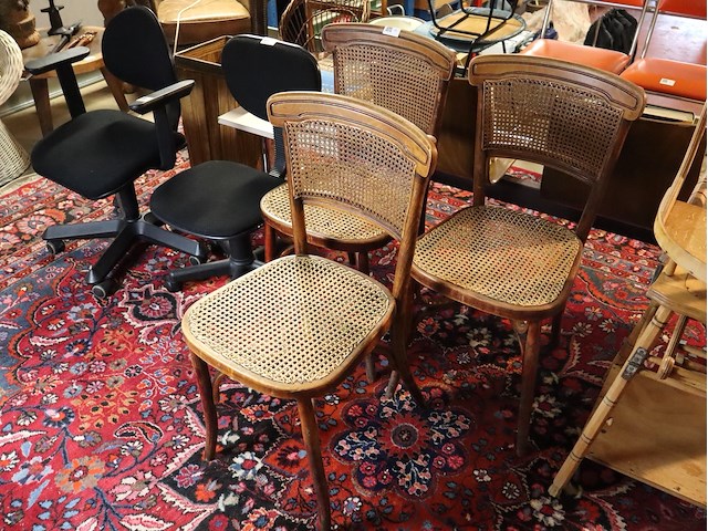 Stoel thonet stijl (x3) - afbeelding 2 van  6