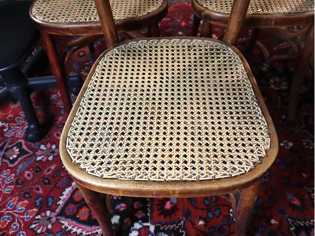 Stoel thonet stijl (x3) - afbeelding 4 van  6