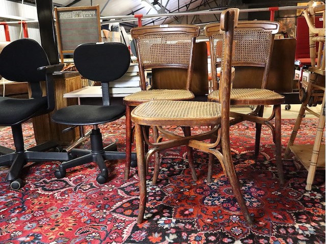 Stoel thonet stijl (x3) - afbeelding 5 van  6