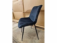 Stoel vertra black fabrics (6x) - afbeelding 3 van  5