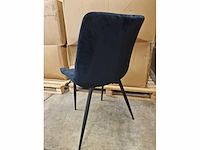 Stoel vertra black fabrics (6x) - afbeelding 4 van  5