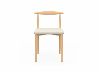 Stoelen met houteffect rugleuning (x12) - afbeelding 6 van  7