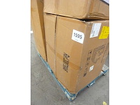 Stoelen met metalen poten - beige fluweel (x6) - afbeelding 8 van  8