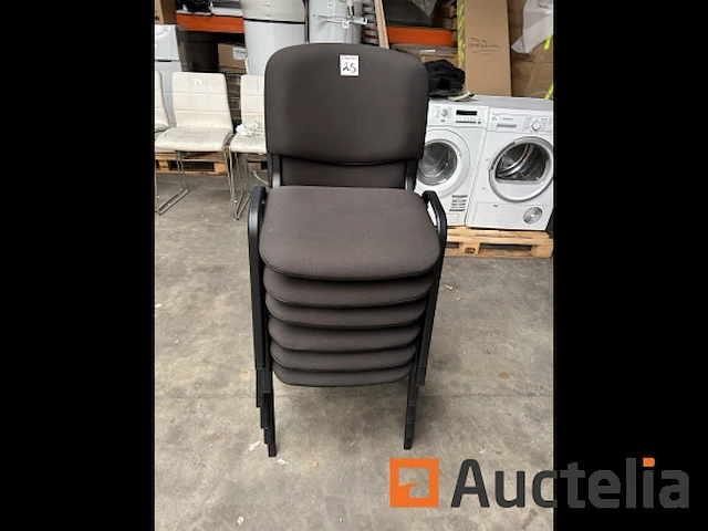 Stoelen op metaal stand - afbeelding 2 van  5