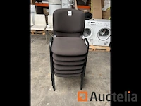 Stoelen op metaal stand - afbeelding 2 van  5