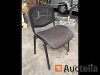 Stoelen op metaal stand - afbeelding 4 van  5