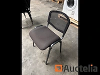 Stoelen op metaal stand - afbeelding 5 van  5
