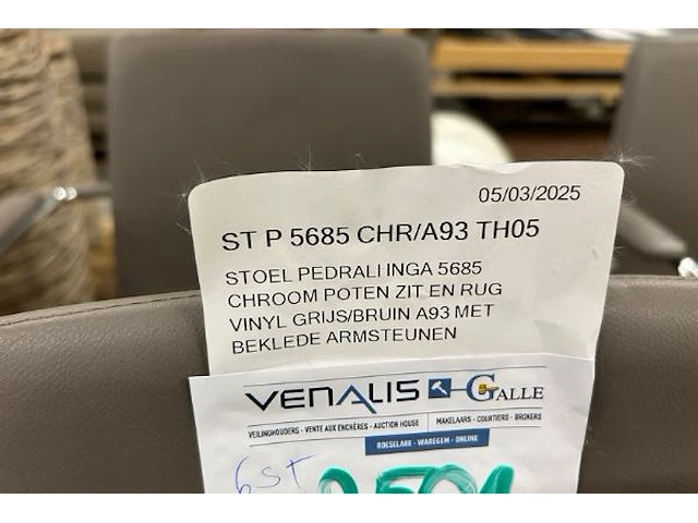 Stoelen pedrali, 6 stuks - afbeelding 8 van  8