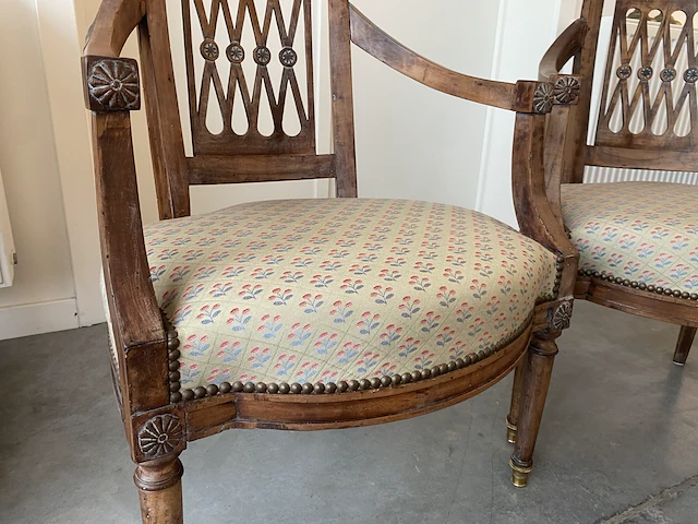 Stoelen periode english regency (2 stuks) - afbeelding 5 van  5
