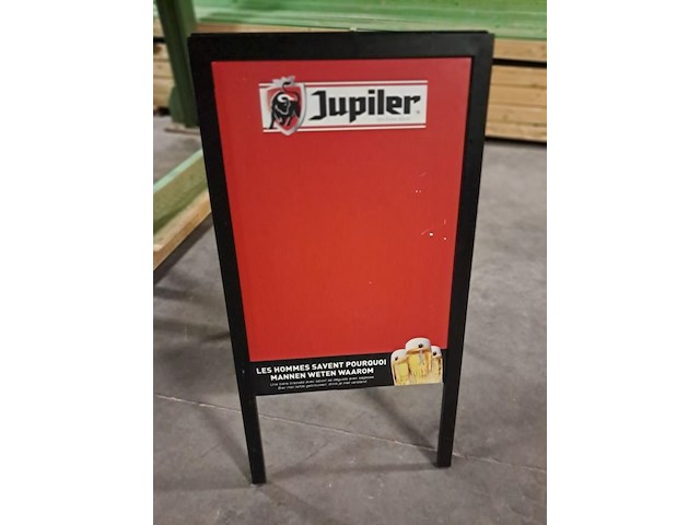 Stoepbord in metaal jupiler - afbeelding 2 van  3