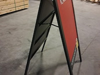 Stoepbord in metaal jupiler - afbeelding 3 van  3