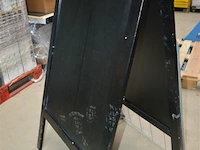 Stoepbord uitklapbaar - afbeelding 2 van  2