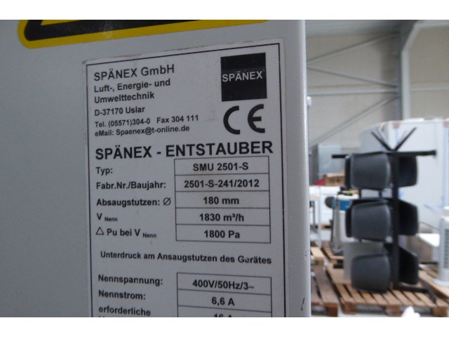 Stof- of spaanafzuiging spanex - afbeelding 3 van  3