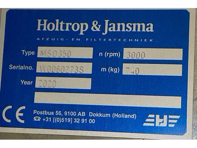 Stofafzuigingsinstallatie holtrop & jansma - afbeelding 15 van  17