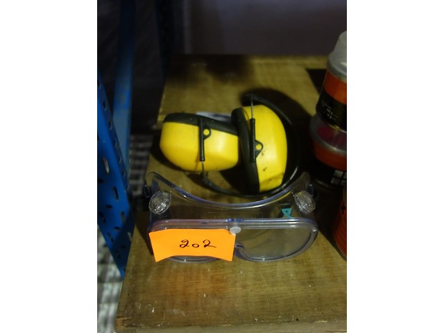 Stofbril en oorbeschermers - afbeelding 1 van  1