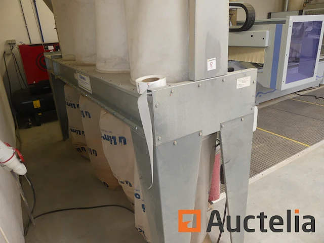 Stofcollector 4 zakken op raamkozijnen limoco 4m-sb-4kw - afbeelding 6 van  11