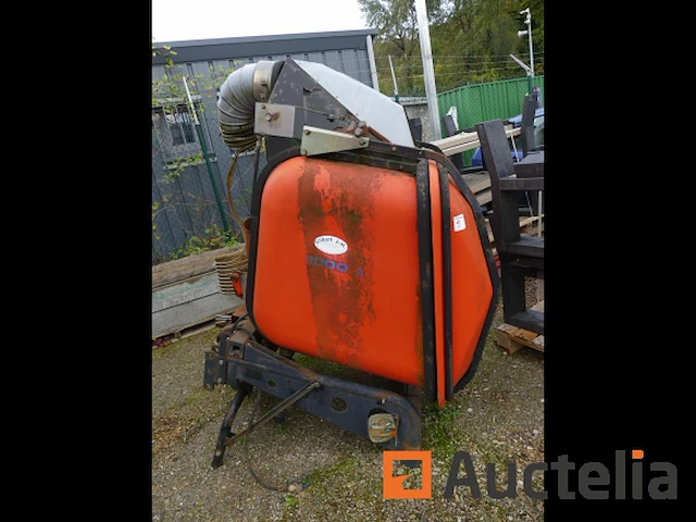 Stofcollector bak voor lawn tractor glibert pe1000 - afbeelding 1 van  9