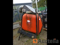 Stofcollector bak voor lawn tractor glibert pe1000