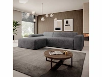 Stoffen bank - linkerhoek - modern - afbeelding 1 van  4
