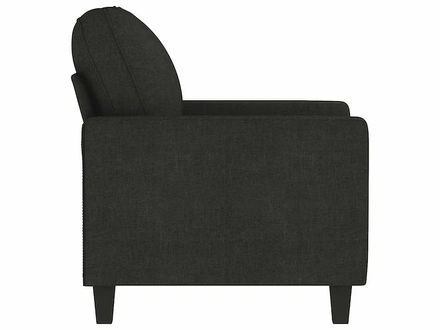 Stoffen fauteuil - zwart - afbeelding 4 van  7
