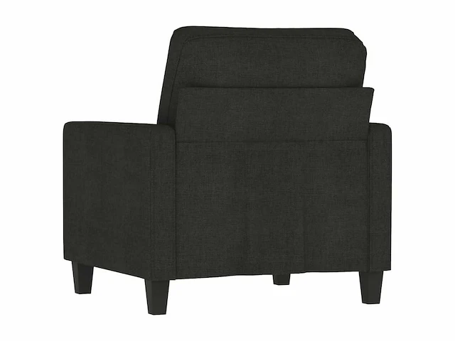 Stoffen fauteuil - zwart - afbeelding 5 van  7
