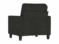 Stoffen fauteuil - zwart - afbeelding 5 van  7