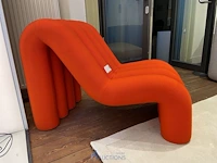 Stoffen lounge chair fest - afbeelding 3 van  7