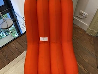 Stoffen lounge chair fest - afbeelding 4 van  7