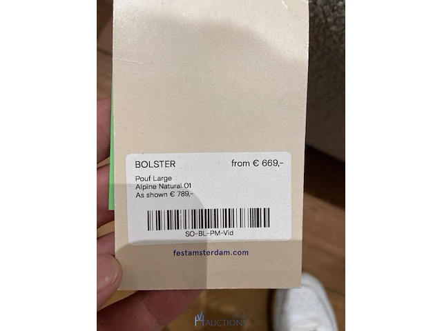 Stoffen poef fest - afbeelding 4 van  4