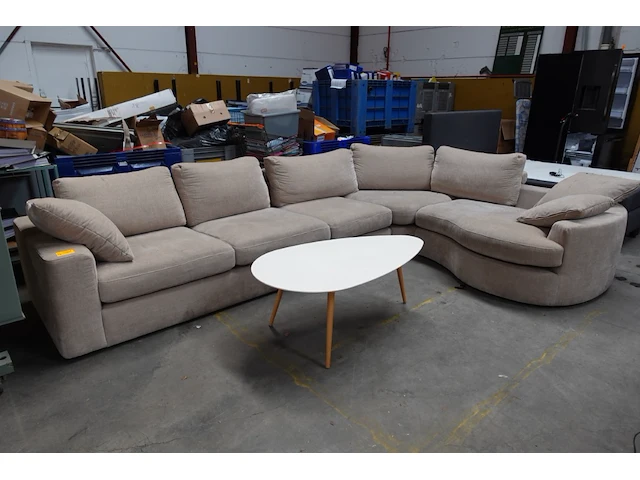 Stoffen salon + tafel - afbeelding 1 van  4