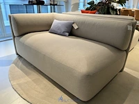 Stoffen sofa fabr. fest