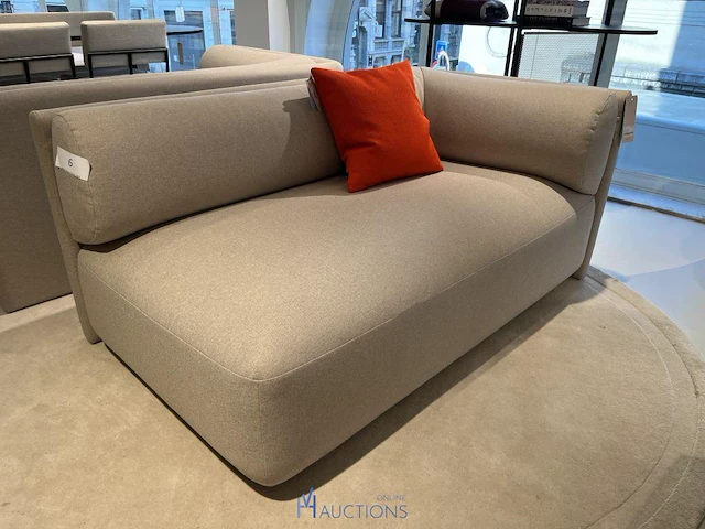 Stoffen sofa fabr. fest - afbeelding 1 van  9