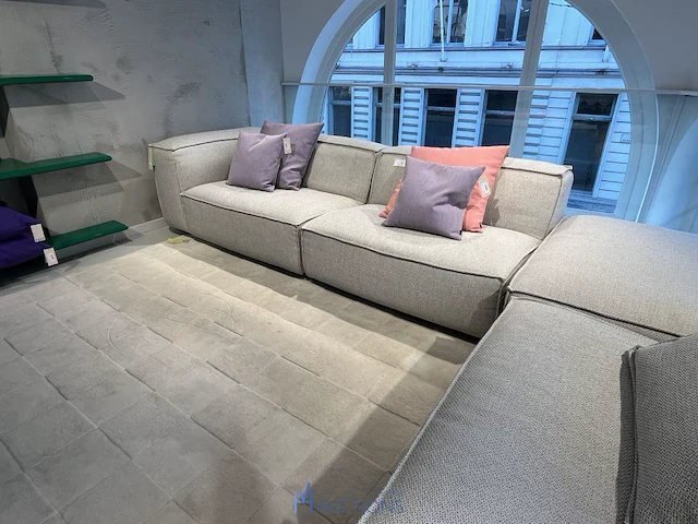 Stoffen sofa fest - afbeelding 15 van  20