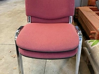 Stoffen stapelstoelen (15x) - afbeelding 3 van  5