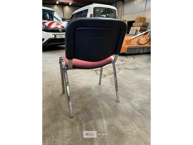 Stoffen stapelstoelen (15x) - afbeelding 5 van  5