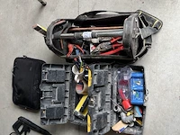 Stoffen werktas en 2 pvc opbergboxen - afbeelding 1 van  4