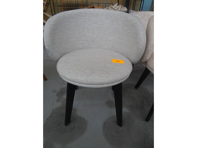 Stoffen/houten dining chair pr living - afbeelding 1 van  3