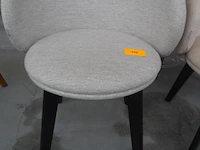 Stoffen/houten dining chair pr living - afbeelding 1 van  3
