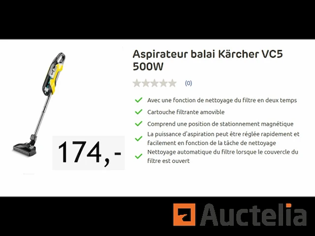 Stofzuiger karcher vc5 bezem - afbeelding 1 van  2