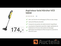 Stofzuiger karcher vc5 bezem - afbeelding 1 van  2