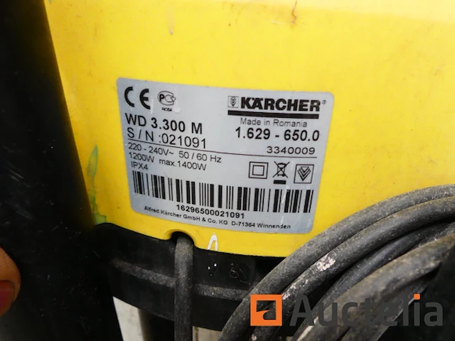 Stofzuiger karcher wd 3.300m - afbeelding 3 van  6