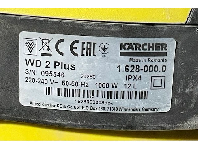 Stofzuiger kärcher - afbeelding 3 van  3